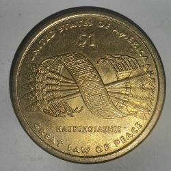 AMERİKA  2010 D  1 DOLAR  Büyük Barış Yasası