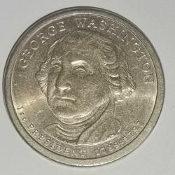 AMERİKA  2007 D   1 DOLAR  Başkanlık 1 $ Bozuk Para - George Washington (1789-1797)