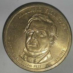 AMERİKA  2010 P   1 DOLAR  Başkanlık 1 $ Bozuk Para - Millard Fillmore (1850-1853)