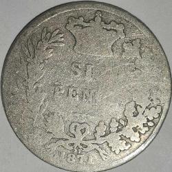 LOT.9 » İNGİLTERE  1871  6 PENCE   GÜMÜŞ 2,48 GRAM