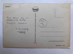 ANKARA KARTPOSTAL  1970LER KULLANILMIŞ KT97