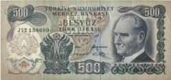 LOT.10 » 6.Emisyon J Serisi 500 türk lirası Ç.T.