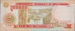 MOZAMBİK 50.000 METICAIS 1993 ÇİL