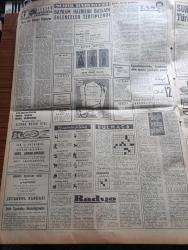 Milliyet Gazetesi - Turkish Newspaper - 16 Mart 1961 - hüküm milli birlik komitesi ile hükümeti düşürmeye teşebbüsten sanık 27 kişi Dün mahkum oldu fotoğraf - Sanıklara 6 ayla 4 yıl arasında hapis cezası verildi - Adnan Menderes'in avukatı Burhan Apaydın ve gazeteci Zihni Kanmaz tahliye edildi - Başbakan yardımcısı Fahri Özdilek Rektör Sıddık Sami Onarla konuşurken fotoğraf - Adalet Partisi başkan vekili Mehmet Yorgancıoğlu nezarate alındı - kerkük'te 4 Türk'ün öldürülmüş olduğu açıklandı - 5 gazeteci işleri bakanı Nasır Zeytinoğlu'nu basın Şeref divanına verecek - Adnan Menderes basın hürriyeti tahdit edilmemişti dedi - İstanbul Ankara Teknik Üniversite radyo programı - kardeş kardeş geçinelim yazan Çetin Altan - siyaset dünyasında yazan Sami Kohen - Suriye'de malı bulunan türkler müşkül durumda - Abdülcanbaz'ın maceraları çizen Turhan Selçuk - Talat Paşa anıldı fotoğraf - DYO - Türkiye basketbol şampiyonasının ilk gününde Galatasaray 50 Fenerbahçe 45 fotoğraflar - binicilik ekibi