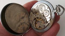 İSVİÇRE OXANE HİSLON MARKA ORİJİNAL ANTİK KURMALI MUHTEŞEM BAKIMLI CEP SAATİ 1QQ2HH ÇOK NADİR