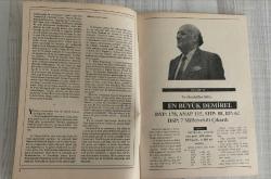 MAYA DERGİSİ – EKİM 1991 – SAYI 10 – YIL: 14 – 32 SAYFA EN BÜYÜK DEMİREL – ÖZAL’IN SONU GELDİ – DOĞAN AKIN’IN ANILARI – YENİ HÜKÜMETE SUÇ DUYURUSU – EN ÖNEMLİ GEREKSİNME: DÜRÜST VE YETKİN YÖNETİM – MAYA’DAN MEKTUP: DEMOKRASİYİ KURTARMAK İÇİN GÜVENİN TESİSİ – İSTANBUL’SUZ DA İKTİDAR OLUNURMUŞ – SEMİH BALCIOĞLU: “DAHA YAPACAK ÇOK İŞİMİZ VAR…” – SEÇİM 91: VE ÖZALGİLLER BİTTİ – DYP: 178, ANAP: 115, SHP: 88, RP: 62, DSP: 7 – PARTİLERİN DURUMU – PİR SULTAN ABDAL’DAN “MAYALAMA” – SEÇİM GÜNÜ DEMİREL’E BASIN İLGİSİ – GÜNCEL SİYASETTE YENİ DÖNEMİN İZLERİ  SÜLEYMAN DEMİREL – TURGUT ÖZAL – DOĞAN AKIN – ÜNAL YALTIRIK – SEMİH BALCIOĞLU – HALİT KAYA – CENNET FİLİZ – ŞERİF ERCAN – MERT YALTRIK – PİR SULTAN ABDAL – MAYA YAYIN EKİBİ