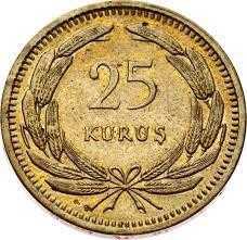 PİRİNÇ 25 KURUŞ 1949