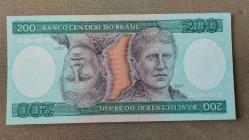 LOT.20 » 1984 YILI BREZİLYA  200 CRUZEOS A SERİSİ HİÇ KULLANILMAMIŞ