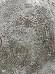 Muazzam Antika Osmanlı Dönem Damgalı Yığma Kenar Bakır Sini - Tepsi