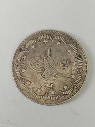 2. Abdülhamid · 5 Kuruş · (1293/32) · Kostantiniye · Gümüş