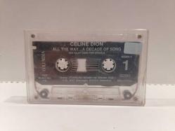 Kaset - Celine Dion - All the Way.. A Decade of Song (Kartoneti Yoktur)