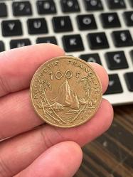 FRANSIZ POLİNEZYASI 1986 YILI 100 FRANC