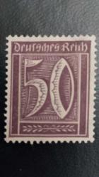 1921 YILI ALMAN İMPARATORLUĞU  DAMGASIZ ŞARNİYERSİZ