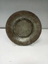 Antika Osmanlı Yeniçeri Bakır Tabak
