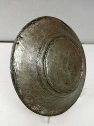 Antika Osmanlı Yeniçeri Bakır Tabak
