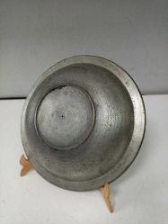 Antika Osmanlı Yazılı Tarihli Bronz Tabak