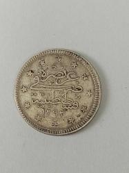 2. Abdülhamid · 2 Kuruş · (1293/33) · Kostantiniye · Gümüş