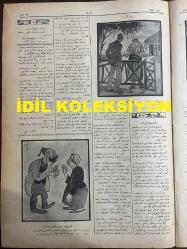 Osmanlıca Akbaba Mizah Dergisi-Gazetesi, Orijinal Dönem Basım, (Ottoman Magazine-Newspaper) - 28 Ağustos 1924 - Sayı: 181 - Rumi: 28 Ağustos 1340 - Karikatür: Dumlupınar Zaferi Tes'id Edilirken 
