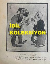 Osmanlıca Akbaba Mizah Dergisi-Gazetesi, Orijinal Dönem Basım, (Ottoman Magazine-Newspaper) - 28 Ağustos 1924 - Sayı: 181 - Rumi: 28 Ağustos 1340 - Karikatür: Dumlupınar Zaferi Tes'id Edilirken 
