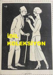 Osmanlıca Akbaba Mizah Dergisi-Gazetesi, Orijinal Dönem Basım, (Ottoman Magazine-Newspaper) - 28 Ağustos 1924 - Sayı: 181 - Rumi: 28 Ağustos 1340 - Karikatür: Dumlupınar Zaferi Tes'id Edilirken 