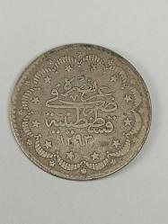 2. Abdülhamid · 5 Kuruş · (1293/13) · Kostantiniye · Gümüş