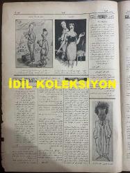 Osmanlıca Akbaba Mizah Dergisi-Gazetesi, Orijinal Dönem Basım, (Ottoman Magazine-Newspaper) - 19 Mayıs 1924 - Sayı: 152 - Rumi: 19 Mayıs 1340 - Hicri: 16 Şevval 1342 - Karikatürist Ramiz Gökçe'nin Musul Meselesini Konu Alan Çalışması: Bugün Açılacak Musul Konferansında - Karikatür: Eski Darb-ı Mesellerin Yeni Medlulü 