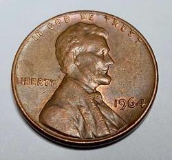 AMERİKA 1964 ONE CENT #2