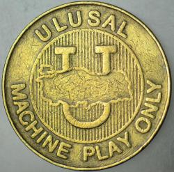 ULUSAL TOURISM OYUN JETONU 25 mm.