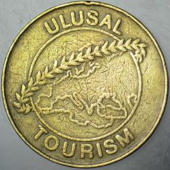 ULUSAL TOURISM OYUN JETONU 25 mm.