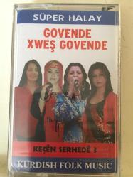Govende Xweş Govende - Keçen Serhede 3 - Kurdish Folk Music / ambalajında Kürtçe kaset