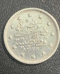 1327/2 Gümüş 2 Kuruş Çil-