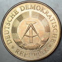 DOĞU ALMANYA 5 MARK 1969 SİRKÜLASYON HATIRA-DDR 20. YIL DEMOKRATİK ALMANYA. ÇİL(-)