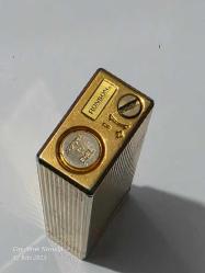 RONSON ÇAKMAK ÇALIŞIR DURUMDA ALTIN KAPLAMA