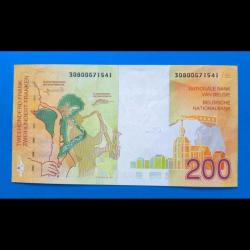 Belçika 200 frank 1995 Çil /  Çili az çıkar