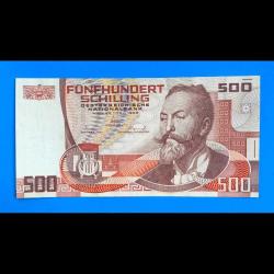 Avusturya 500 şilin 1985 Ççt /  Güzel kondisyonda