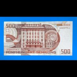Avusturya 500 şilin 1985 Ççt /  Güzel kondisyonda