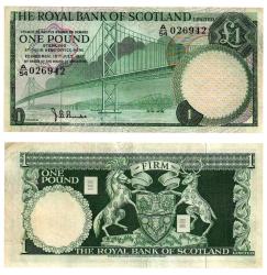 İskoçya 1 pound 1970 Ççt(+)