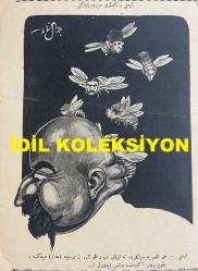 Osmanlıca Akbaba Mizah Dergisi-Gazetesi, Orijinal Dönem Basım, (Ottoman Magazine-Newspaper) - 22 Mayıs 1924 - Sayı: 153 - Rumi: 22 Mayıs 1340 - Hicri: 19 Şevval 1342 - Laklakiyat: Bu Yaz da Böyle Geçecek! Firari Ermeniler Meselesinin Manasızlığına Dair - Zamane Bilmeceleri - Cemal Nadir Güler'in Karikatürü: Ermeni Zenginleri Sızdırılırken - Fıkralar: Olimpiyatçıların Yemini: Olimpiyatta İcra Edilecek Sporcular Yemini için Bizimkiler Galatasaray'dan Leblebi Mehmet'i İntihap Etmişlerdir - İkdam Gazetesi Sahibi Ahmet Cevdet Bey'in İleri Gazetesi Sahibi Celal Nuri Bey'e Teklifi - Küçük Hikaye: 