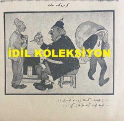 Osmanlıca Akbaba Mizah Dergisi-Gazetesi, Orijinal Dönem Basım, (Ottoman Magazine-Newspaper) - 22 Mayıs 1924 - Sayı: 153 - Rumi: 22 Mayıs 1340 - Hicri: 19 Şevval 1342 - Laklakiyat: Bu Yaz da Böyle Geçecek! Firari Ermeniler Meselesinin Manasızlığına Dair - Zamane Bilmeceleri - Cemal Nadir Güler'in Karikatürü: Ermeni Zenginleri Sızdırılırken - Fıkralar: Olimpiyatçıların Yemini: Olimpiyatta İcra Edilecek Sporcular Yemini için Bizimkiler Galatasaray'dan Leblebi Mehmet'i İntihap Etmişlerdir - İkdam Gazetesi Sahibi Ahmet Cevdet Bey'in İleri Gazetesi Sahibi Celal Nuri Bey'e Teklifi - Küçük Hikaye: 