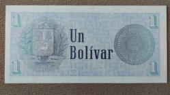 1989 YILI VENEZUELLA  1 BOLİVARES   A SERİSİ HİÇ KULLANILMAMIŞ