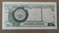1970 YILI  MOZAMBİK  50 ESCUDOS   HİÇ KULLANILMAMIŞ
