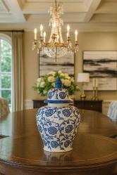 Çini Desenli %100 El Yapımı Vazo