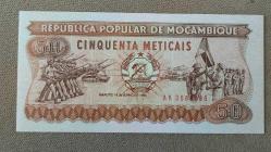 1986 YILI  MOZAMBİK  50 MEDİCAİS A SERİSİ  HİÇ KULLANILMAMIŞ