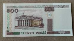 2000 YILI BELARUS 500 RUBLE HİÇ KULLANILMAMIŞ