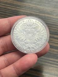 AVUSTURYA İMPARATORLUĞU MARİA THERESA 1 THALER 1780 GÜMÜŞ