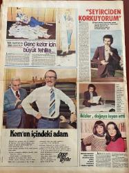 HAFTA SONU GAZETESİ DOĞUM GÜNÜ HEDİYESİ  ( Turkish Newspaper ) - 24 ARALIK 1976 -TAM TAKIM 12 SAYFADIR -Fatma Girik – Cango – Orhan Gencebay – İskender Doğan – Aynur – Tarık Aktuğ – Ahmet Özhan – Pakize Suda – Zihni Göktay – Zihal Uzman – Melek – Ahmet Ünan – Ünal Kutsal – Muazzez Abacı – Nil Burak – Alain Delon – Nathalie Delon – Tarık Akan – Döndü – Cüneyt Arkın – Filiz Akın – Dr. Hayri Bey – Naciye Hanım – Zeki Alasya – Metin Akpınar – Cassius – Nuri Kantar – Gülsen – Tarık Akan – Ünal Külekci – Em. Binbaşı Gülbin Günhan – Şakir Öner Günhan – Ahu Tuğba – Yalçın Gülhan – Ümit Ülküer – Erol Büyükburç -Kim Cango’nun yerinde olmak istemez – Fatma Girik’in köpeği iyi’dir – Dünyanın en şanslı köpeği – Ben her gece ölüyorum – Genç kızlar için büyük tehlike – Seyirciden korkuyorum – Kom’un içindeki adam – İkizler doğaya isyan etti – Kumanda Ahmet’e geçti – 1977 armağanı Lâle – Hayatının çalımını bana attı – Beklenmeyen karar evet – Renkli rüyalarınız – Rüyada sigara içerseniz – Köhnemiş çoc