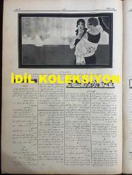 Osmanlıca Akbaba Mizah Dergisi-Gazetesi, Orijinal Dönem Basım, (Ottoman Magazine-Newspaper) - 11 Ağustos 1924 - Sayı: 176 - Rumi: 11 Ağustos 1340 - Karikatür: Kışladan Salona, Salondan Çiftliğe 