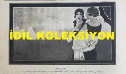 Osmanlıca Akbaba Mizah Dergisi-Gazetesi, Orijinal Dönem Basım, (Ottoman Magazine-Newspaper) - 11 Ağustos 1924 - Sayı: 176 - Rumi: 11 Ağustos 1340 - Karikatür: Kışladan Salona, Salondan Çiftliğe 