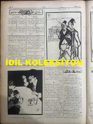 Osmanlıca Akbaba Mizah Dergisi-Gazetesi, Orijinal Dönem Basım, (Ottoman Magazine-Newspaper) - 7 Ağustos 1924 - Sayı: 175 - Rumi: 7 Ağustos 1340 - Karikatürist Ramiz Gökçe'nin Çalışması: Gazetelerden: Dahiliye Vekili Recep (Peker) Bey Haydar Paşa İstasyonu'nda İstikbale Gelen Hamallara: Sizi Asri Hamal Yapacağız! Demişlerdir - Laklakiyat: Yine Turşucu Cemal!..Şehzade Karakolunu, Turşu Kavanozuna Çeviren Meşhur Masist Cemal Efendi, Bu Sefer de Moda Gazinosunda Görünmüş.. - Sazdan Sözden: Asri Şarkı, Yusuf Ziya (Ortaç) - Nesr-i Kadim: Rüya-yı Saliha, Muharriri: Evliya-yı Cedid - Cemal Nadir Güler'in Karikatürü: Meclis-i Umum-ı Belediye İctimalarında Hayli Ter Döktükten Sonra Şehremininin Emanet Memurlarına Tavsiyesi - Cemal Nadir Güler'in Karikatürü: Turşucu Cemal Moda'ya Gitmiş mi, Gitmemiş mi? - Ecnebi Karikatürleri