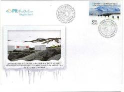 FDC.1036 2020 ANTARKTİKA BİLİMSEL ARAŞTIRMA ÜSSÜ PROJE FDC